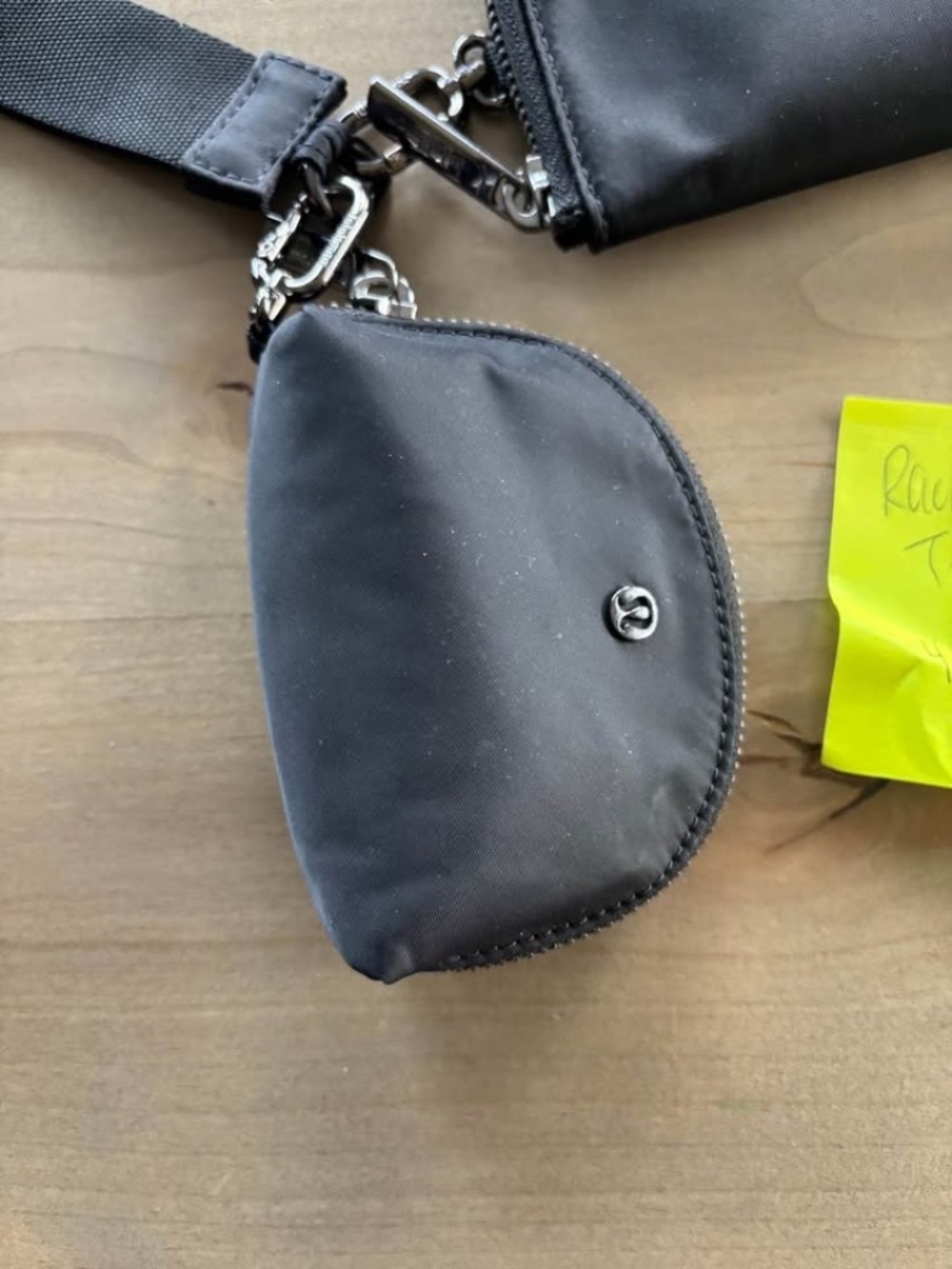 Lulu Lemon dual pouch wristlet - Picture 2 of 7